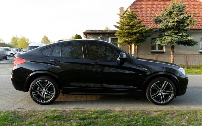 BMW X4 cena 129999 przebieg: 127860, rok produkcji 2016 z Pogorzela małe 154